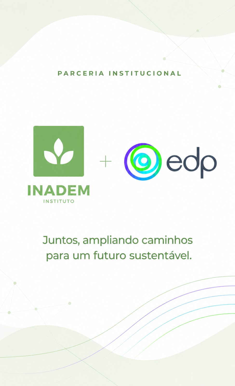 Parceria institucional INADEM e EDP